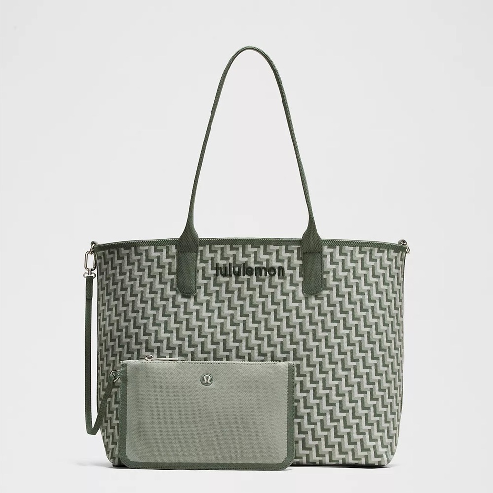 lululemon athletica Textured Olive Tote